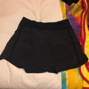 Black Lululemon Skirt